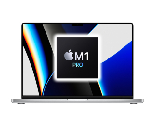 MacBook Pro 14" 2021, M1 Pro 8-Core, 16GB/512GB Stříbrná (Stav B+)