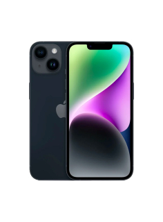 iPhone 14, 256GB Temně inkoustová (Stav A, Baterie 100 %)